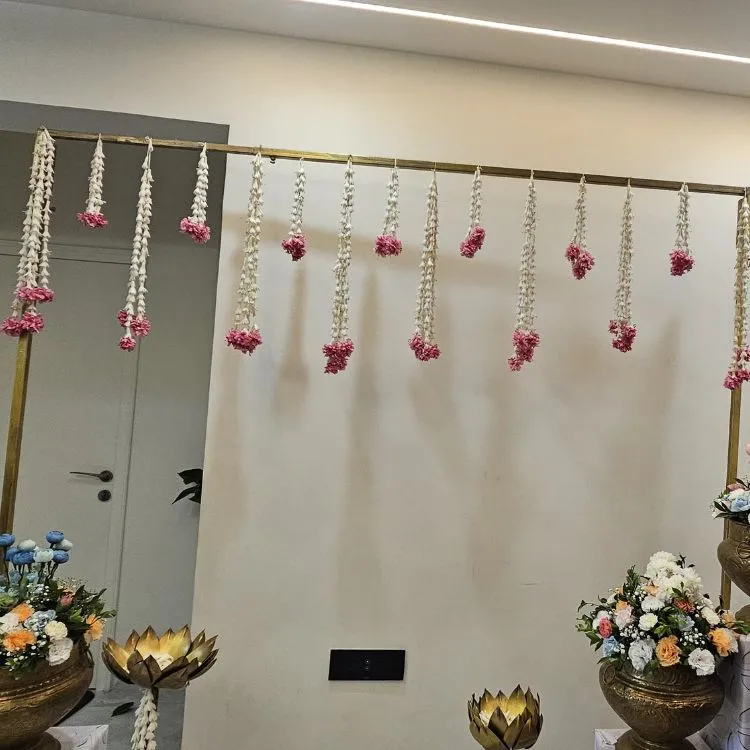 Elegant Stage Floral Arrangement